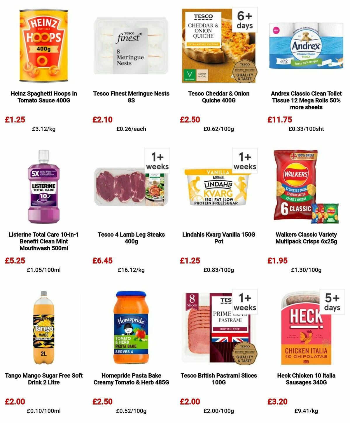 TESCO Offers from 16 May