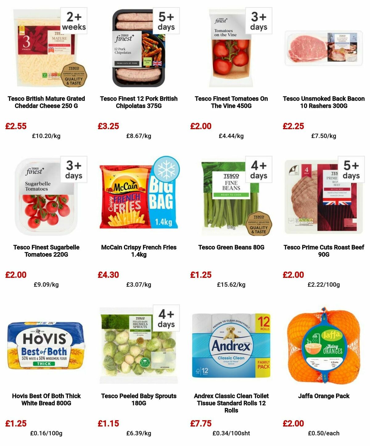 TESCO Offers from 16 May