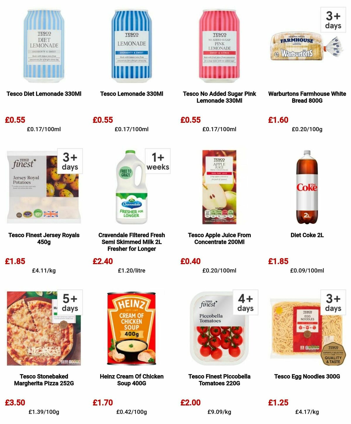 TESCO Offers from 16 May