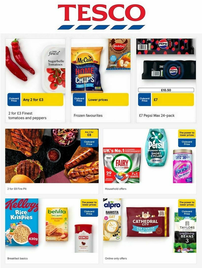 TESCO Offers from 30 May