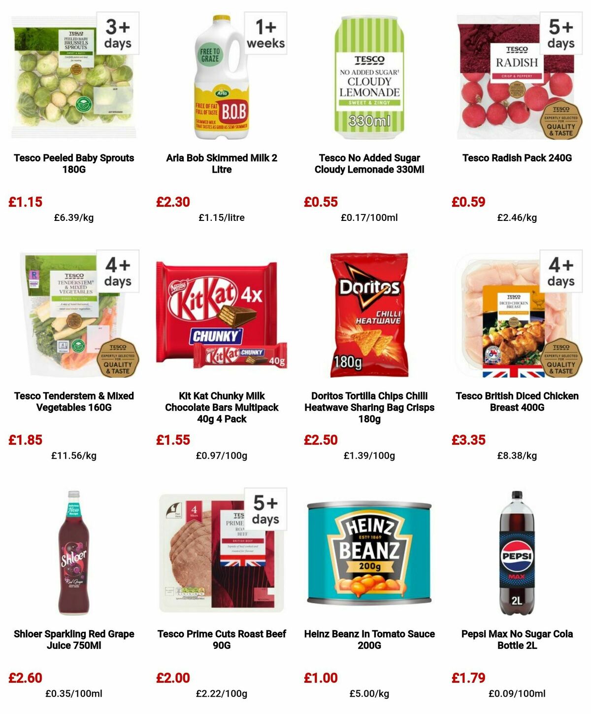 TESCO Offers from 30 May