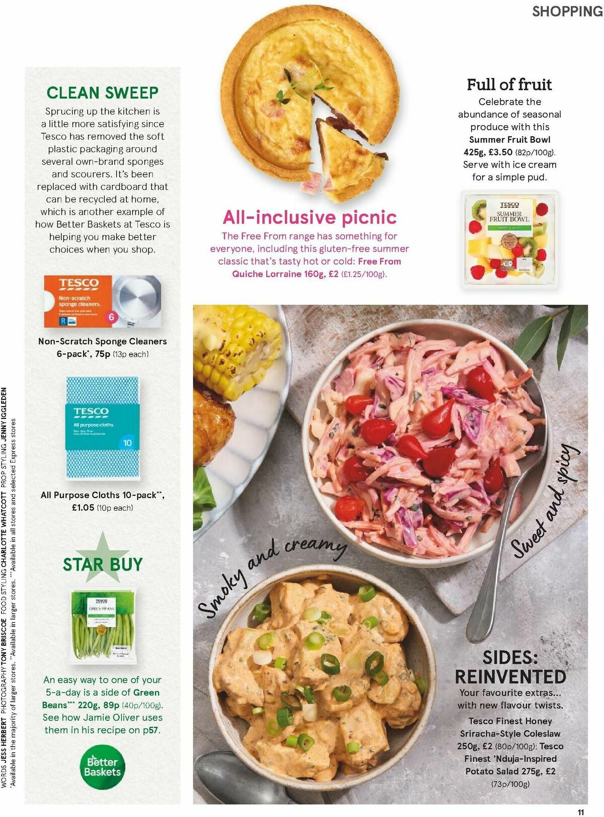 TESCO Magazine June Offers from 8 June