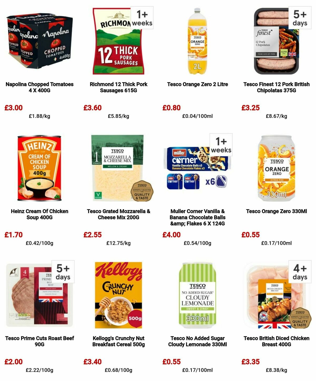 TESCO Offers from 13 June