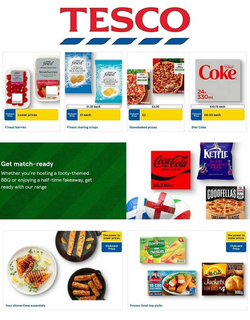 TESCO Offers from 20 June