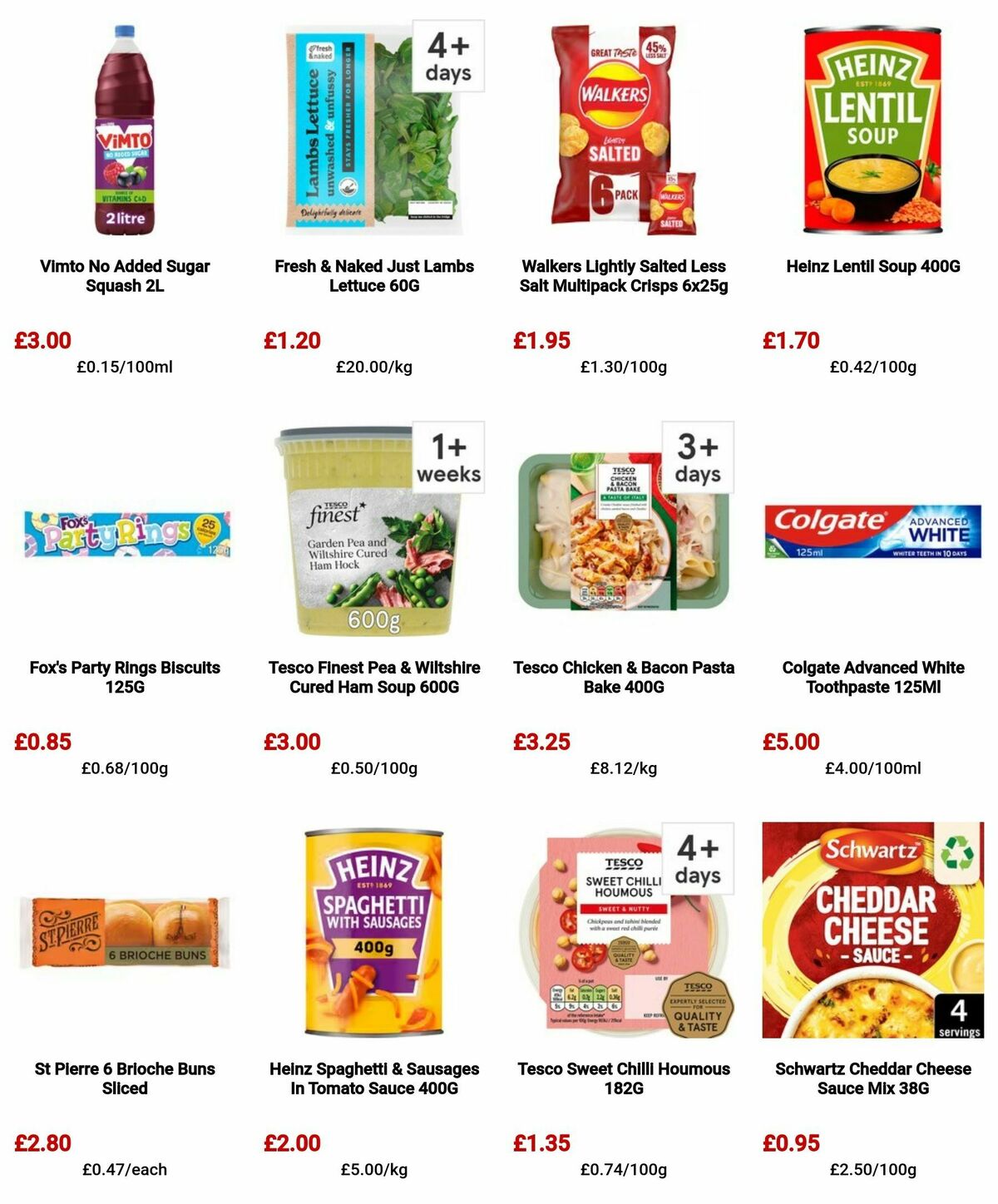 TESCO Offers from 20 June