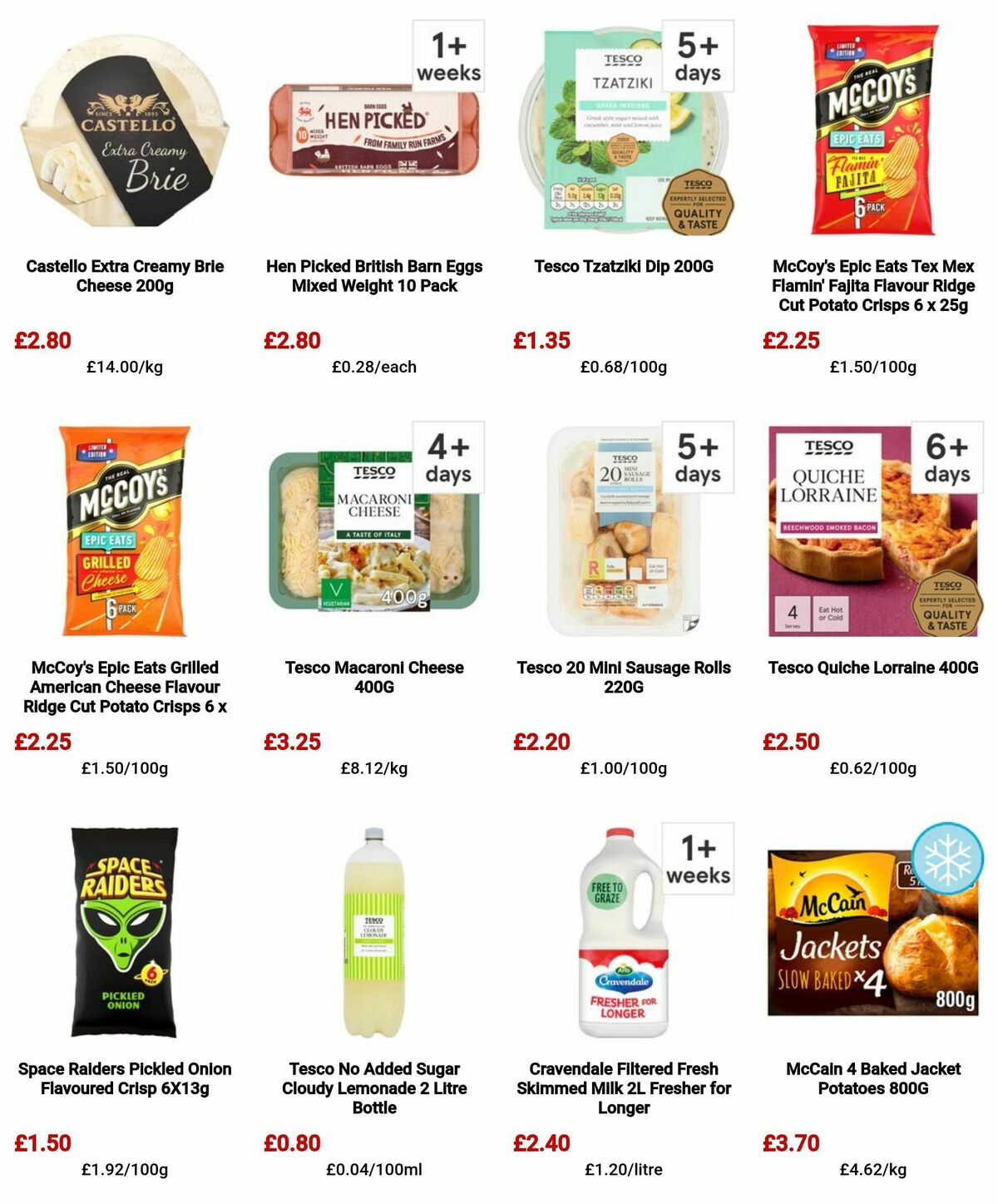 TESCO Offers from 27 June