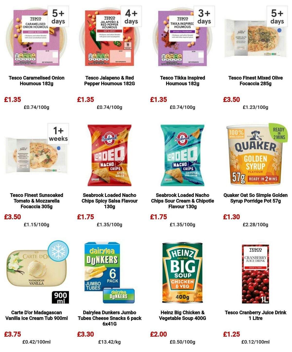 TESCO Offers from 27 June