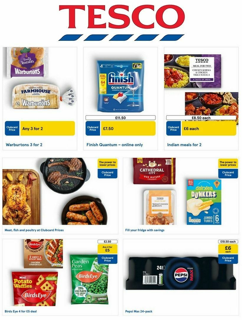 TESCO Offers from 4 July