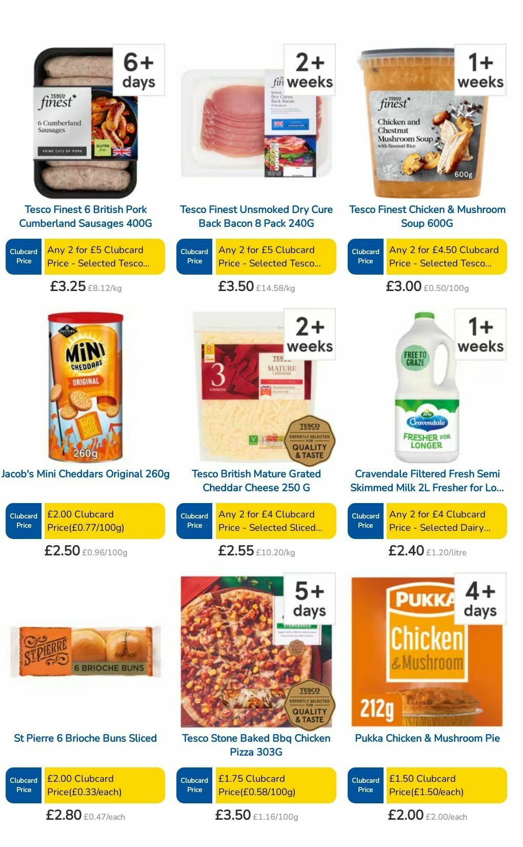 TESCO Offers from 4 July