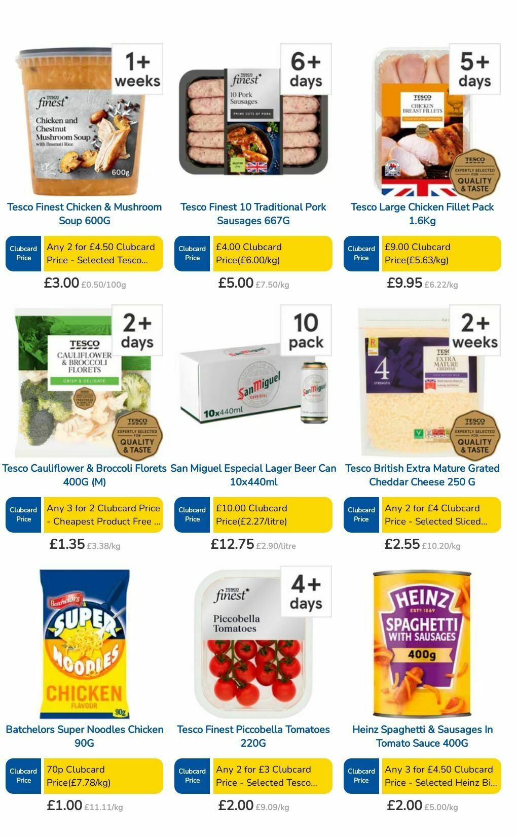 TESCO Offers from 4 July