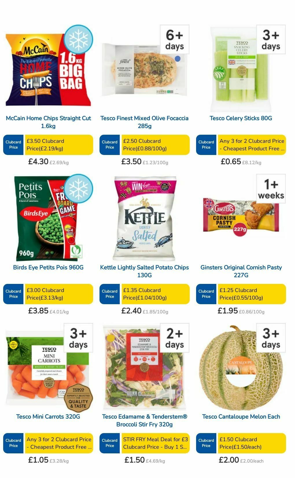 TESCO Offers from 4 July