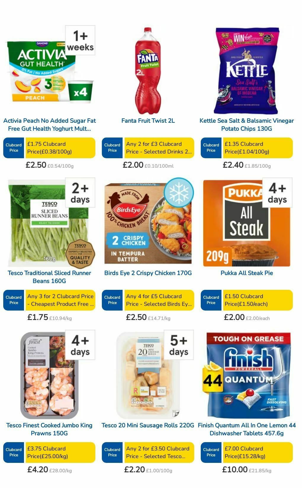 TESCO Offers from 4 July