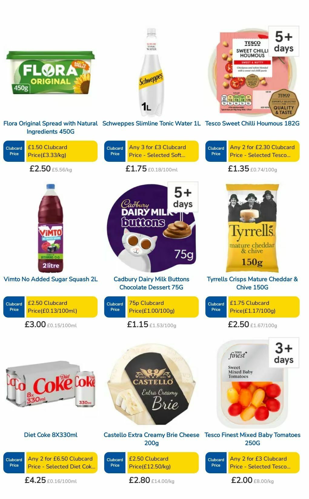 TESCO Offers from 4 July