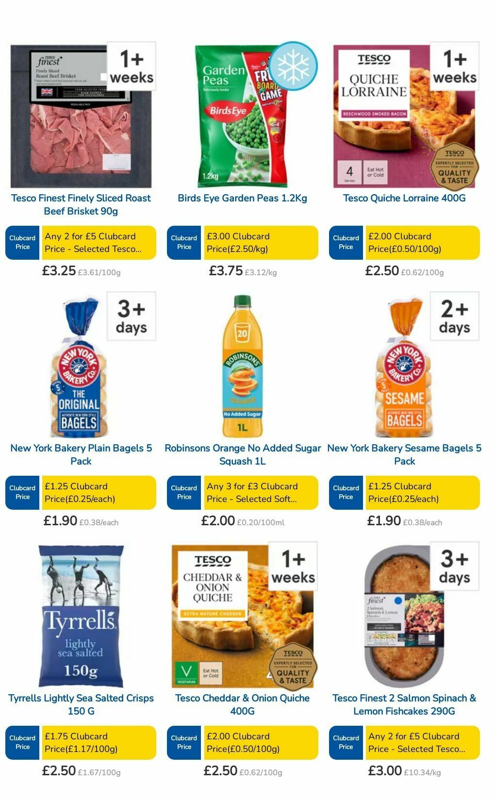 TESCO Offers from 4 July