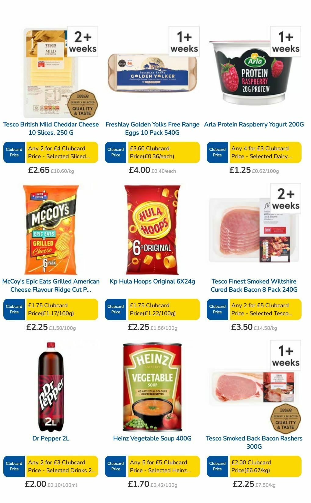 TESCO Offers from 4 July