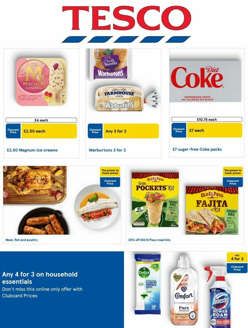 TESCO Offers from 11 July