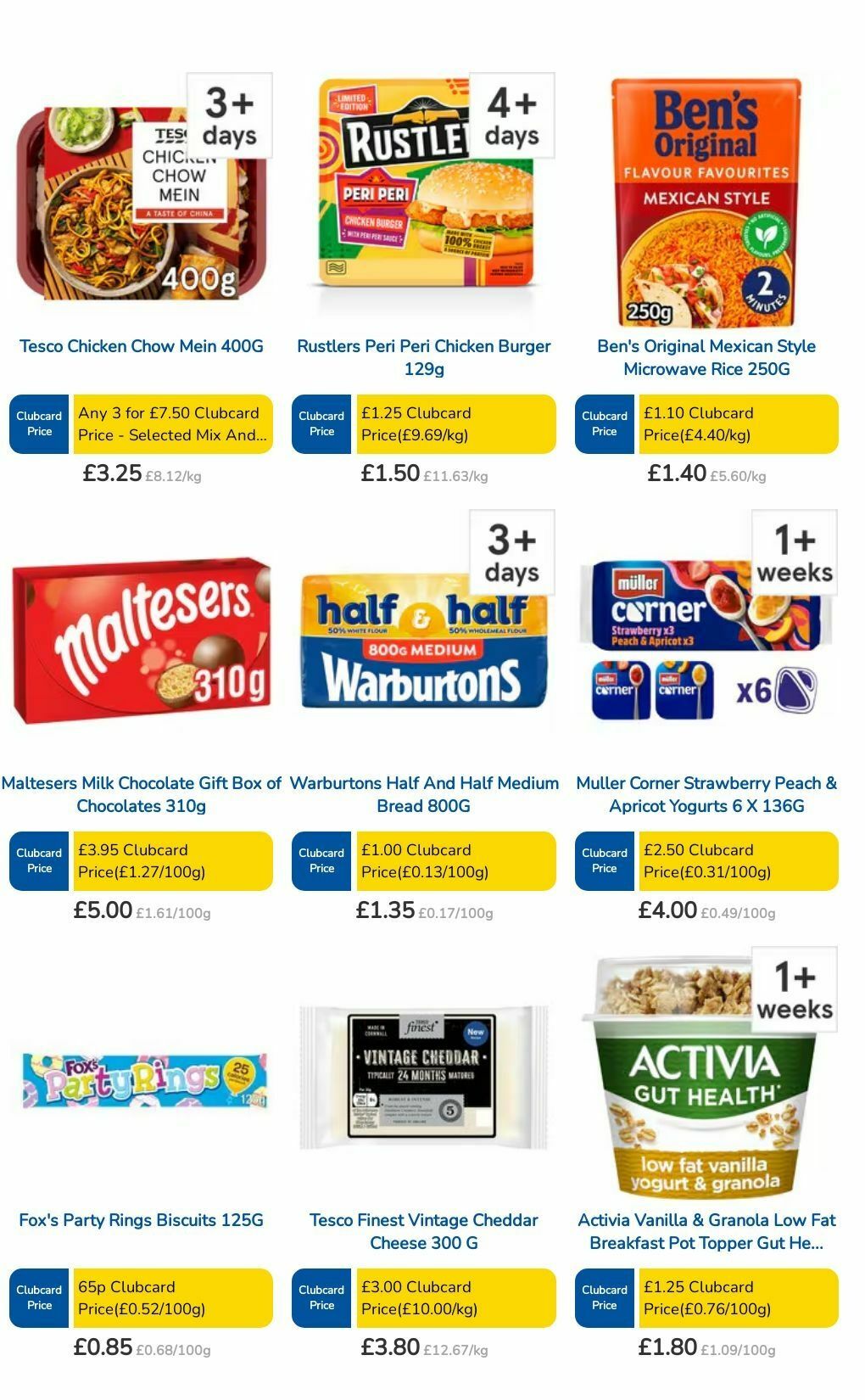 TESCO Offers from 11 July