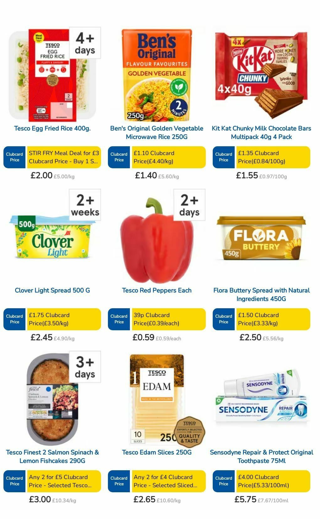 TESCO Offers from 11 July