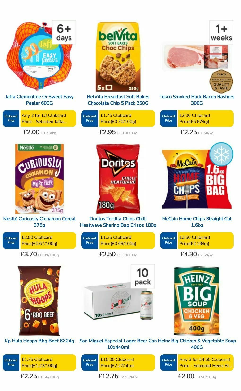 TESCO Offers from 11 July