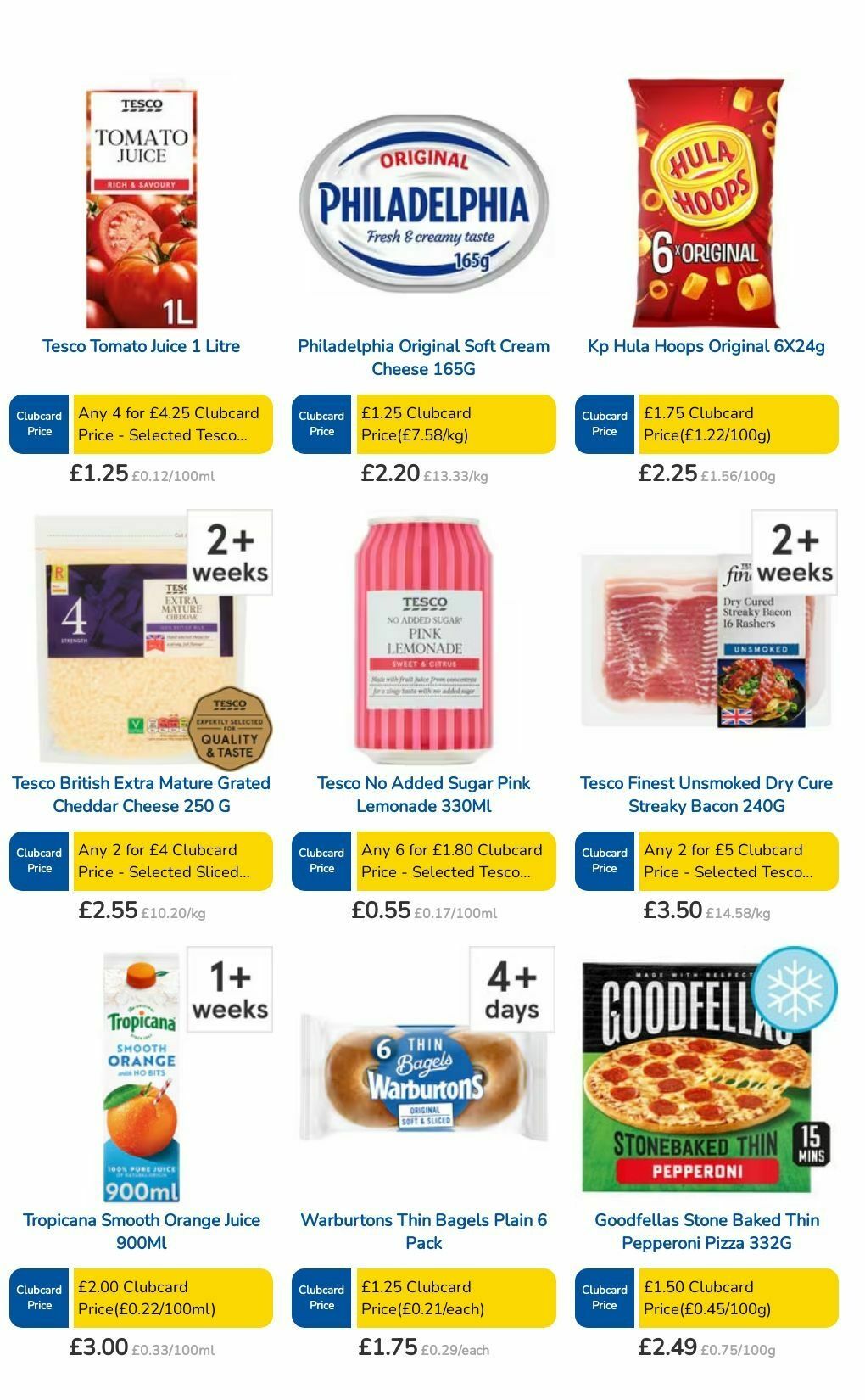 TESCO Offers from 11 July