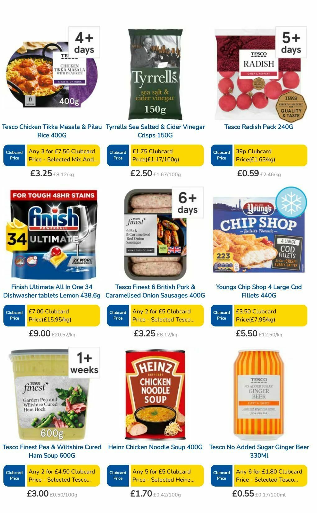 TESCO Offers from 11 July