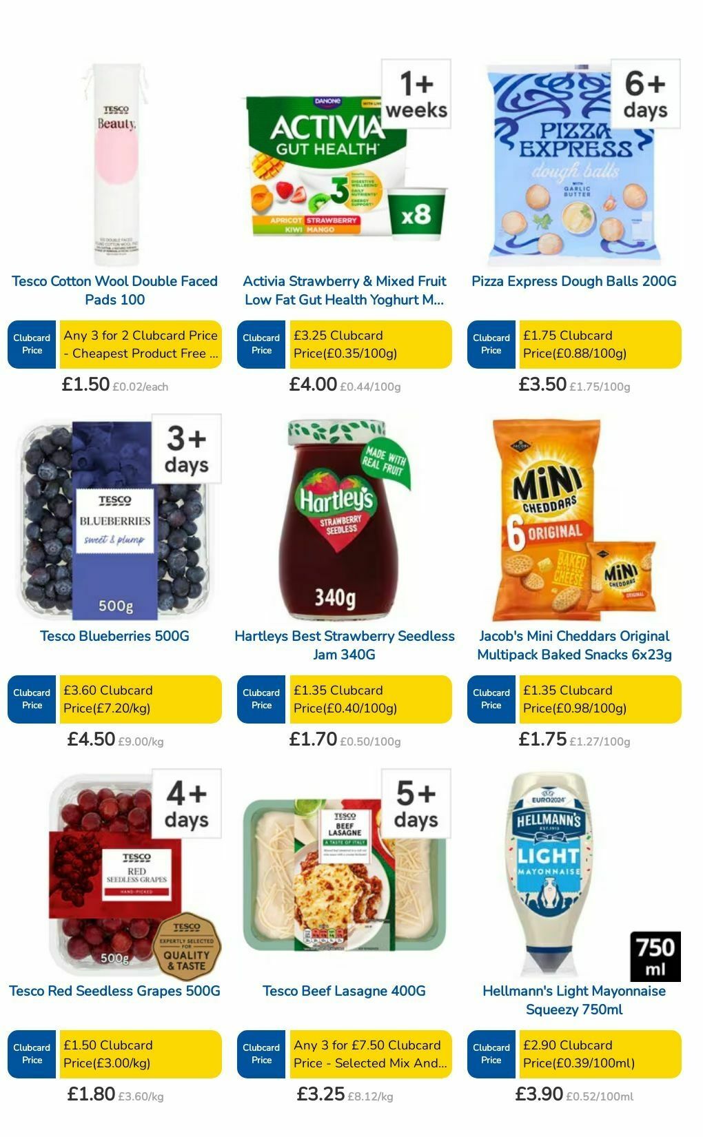 TESCO Offers from 11 July