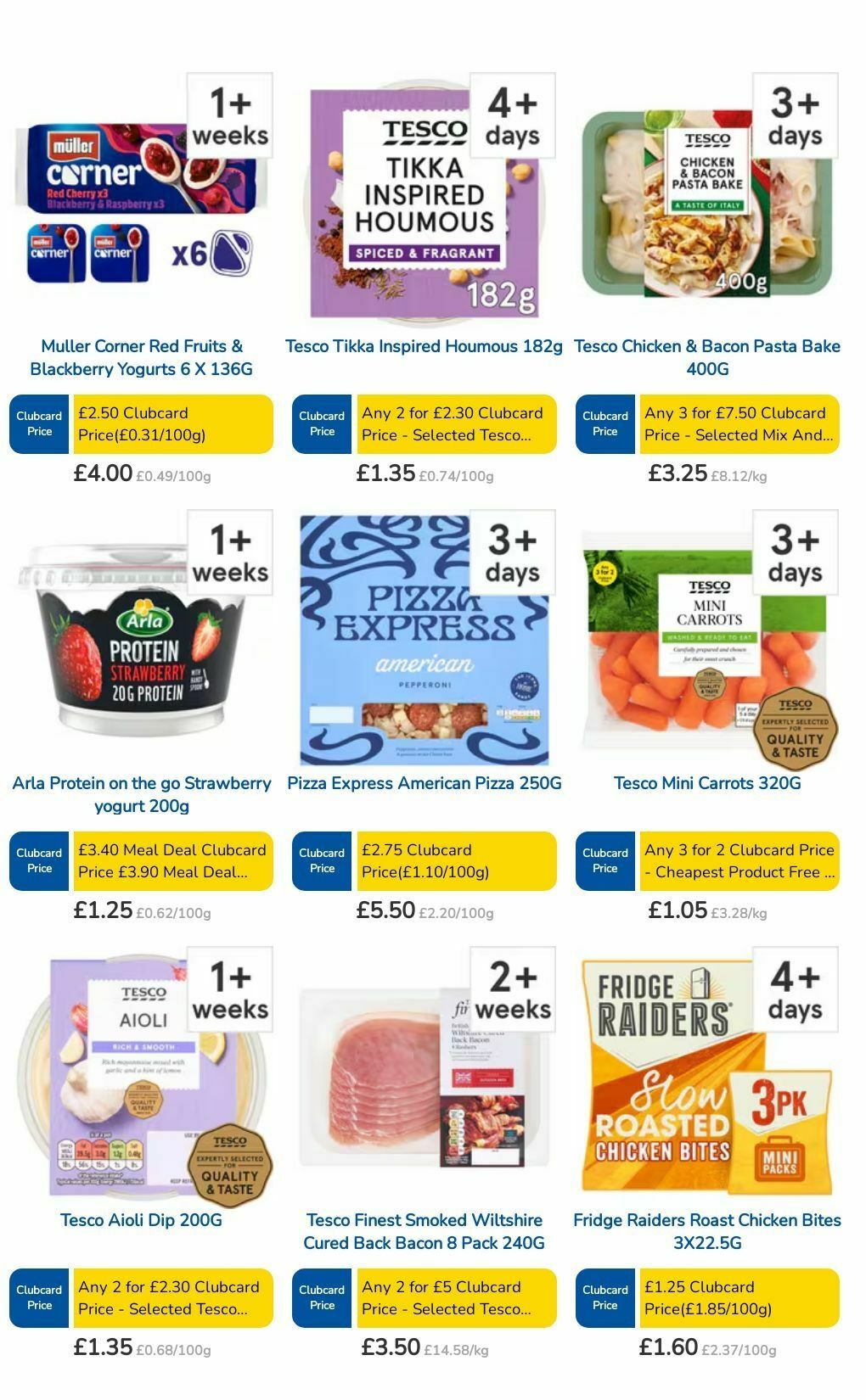 TESCO Offers from 11 July