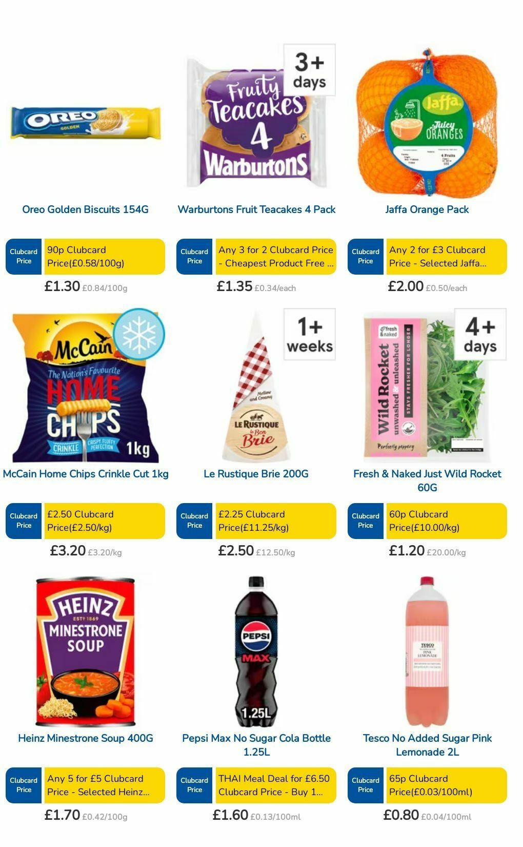 TESCO Offers from 11 July