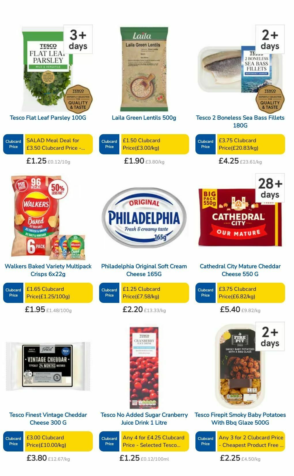 TESCO Offers from 18 July