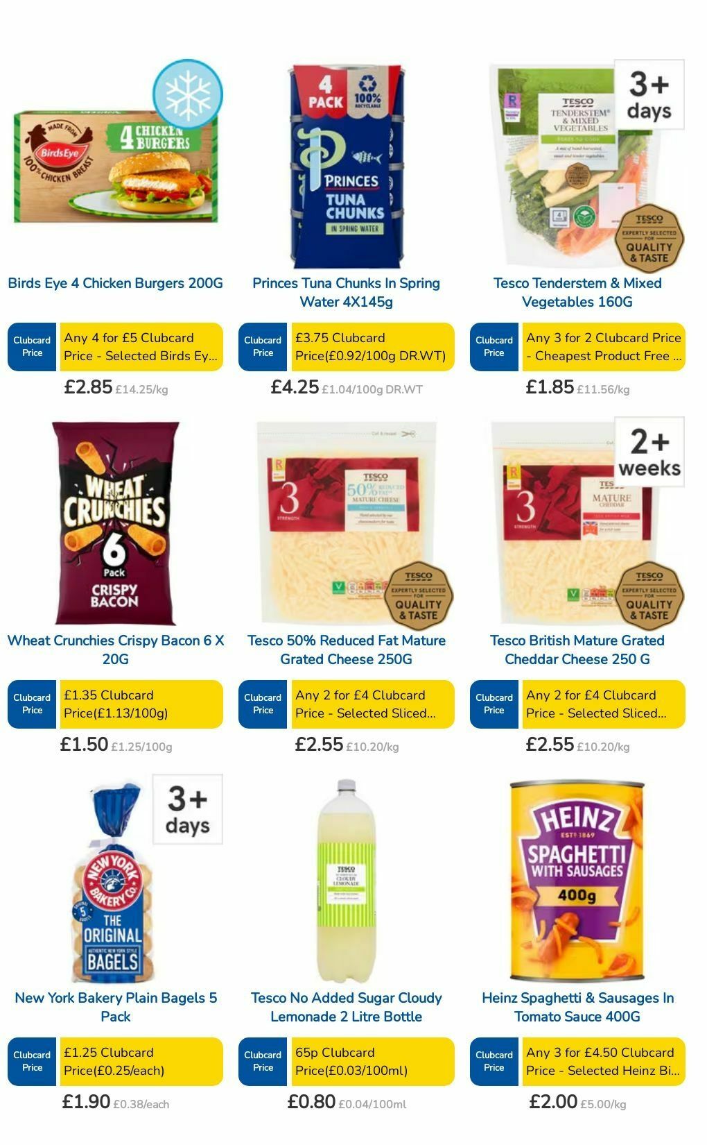 TESCO Offers from 18 July