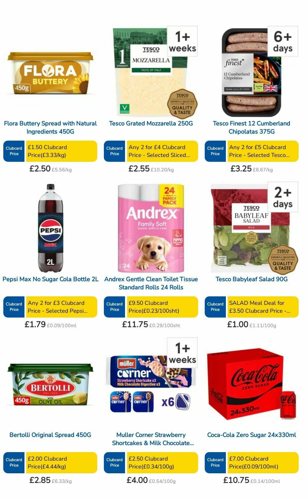 TESCO Offers from 18 July