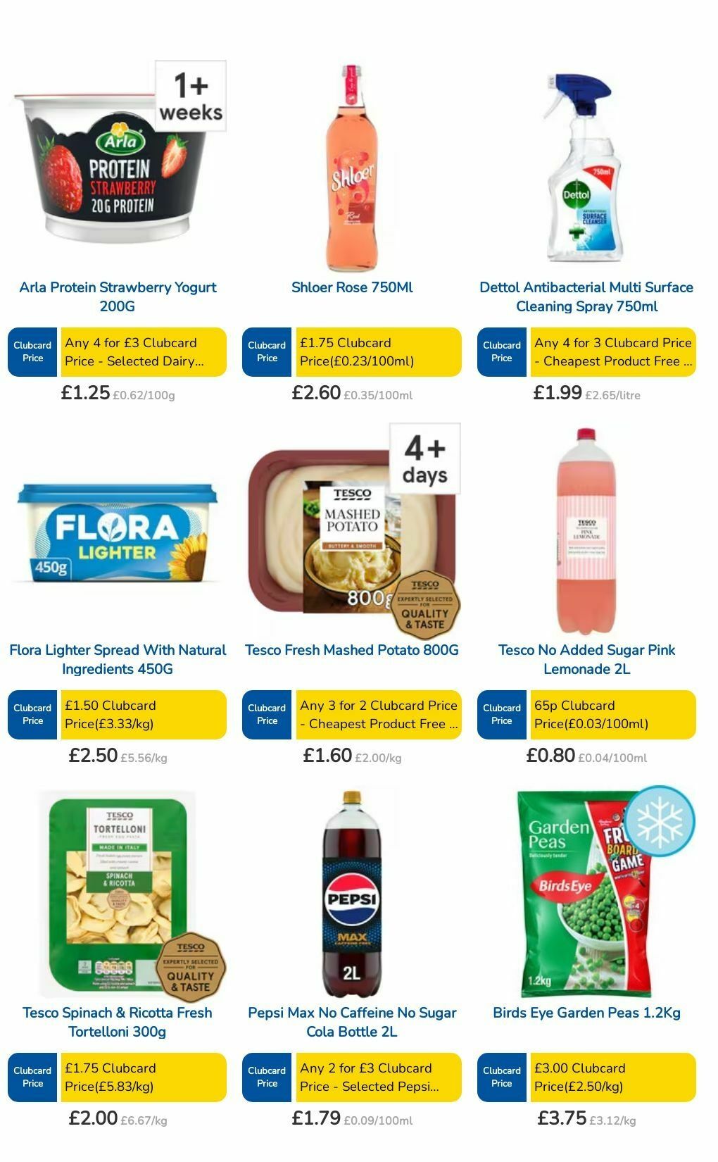 TESCO Offers from 18 July