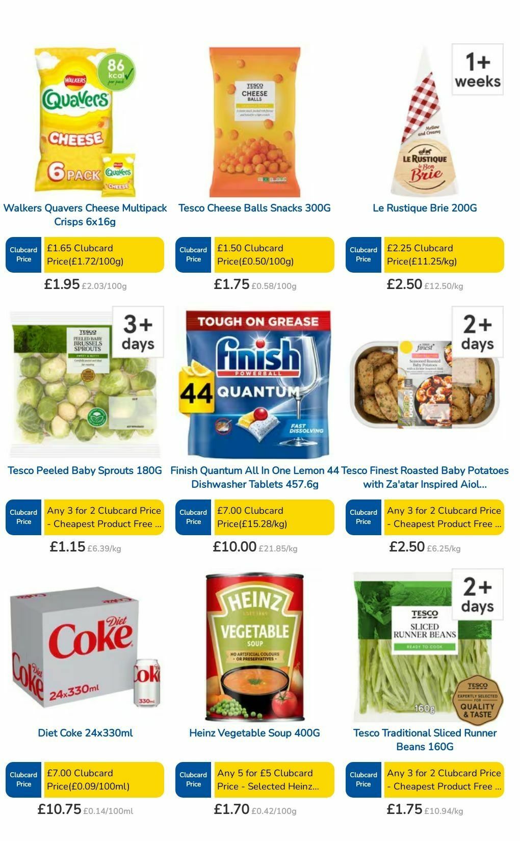 TESCO Offers from 18 July