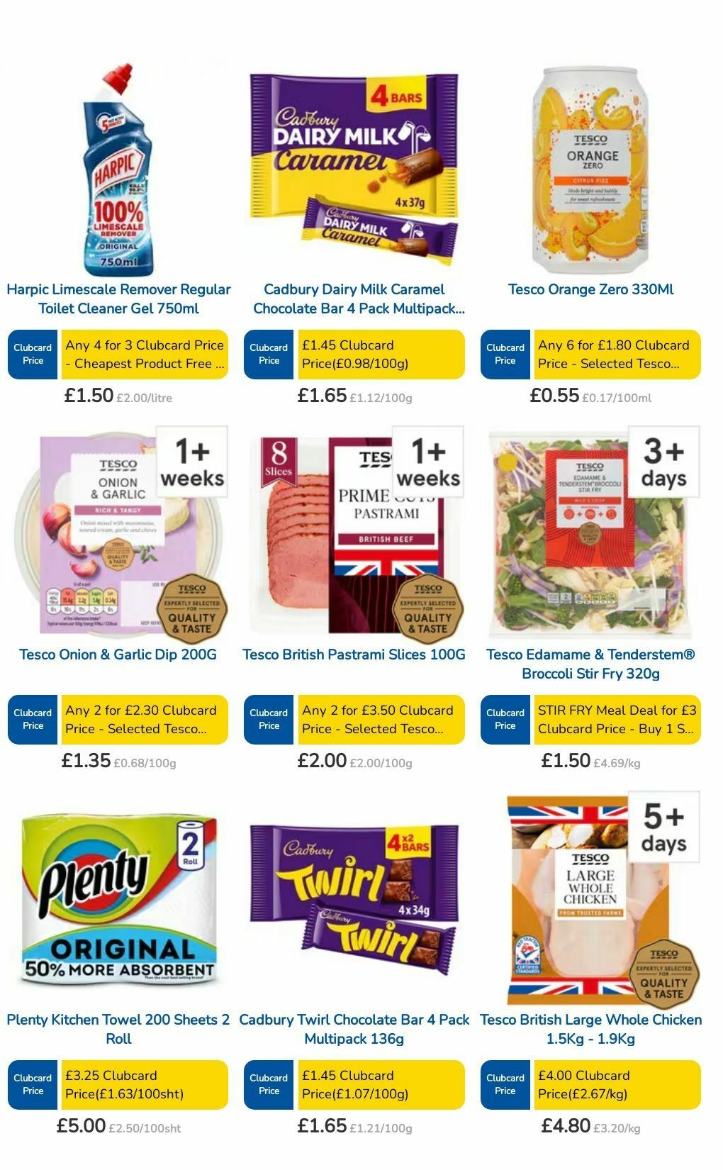 TESCO Offers from 18 July