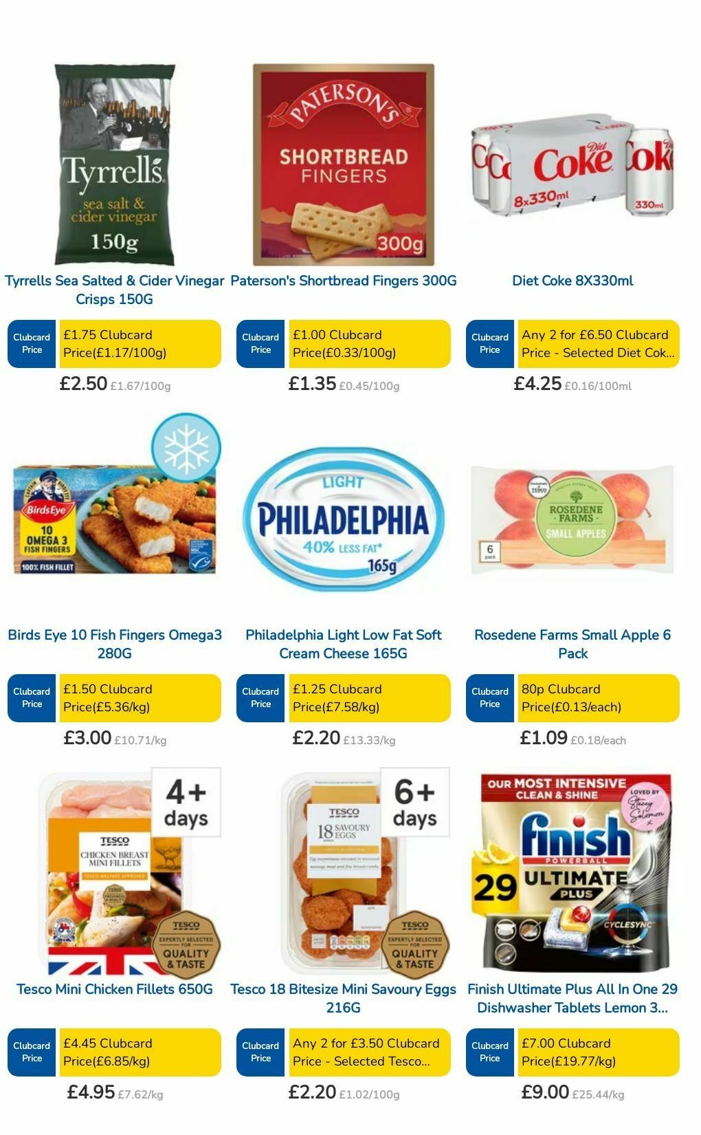 TESCO Offers from 18 July