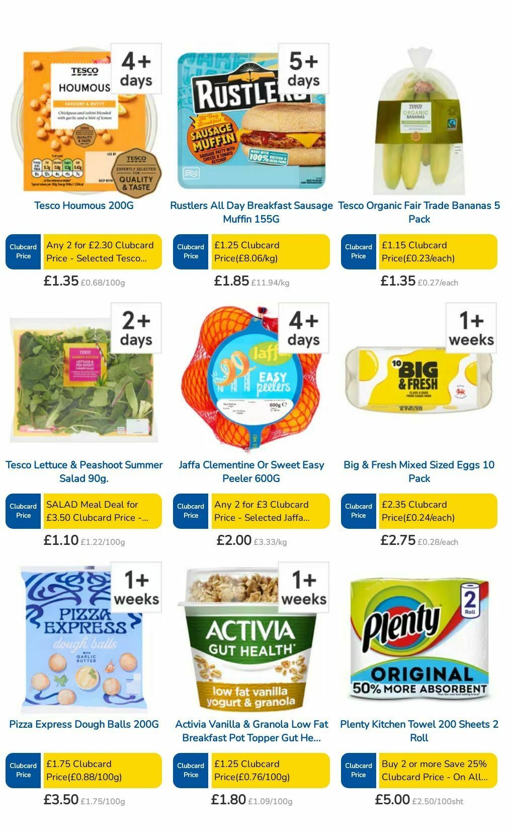 TESCO Offers from 25 July