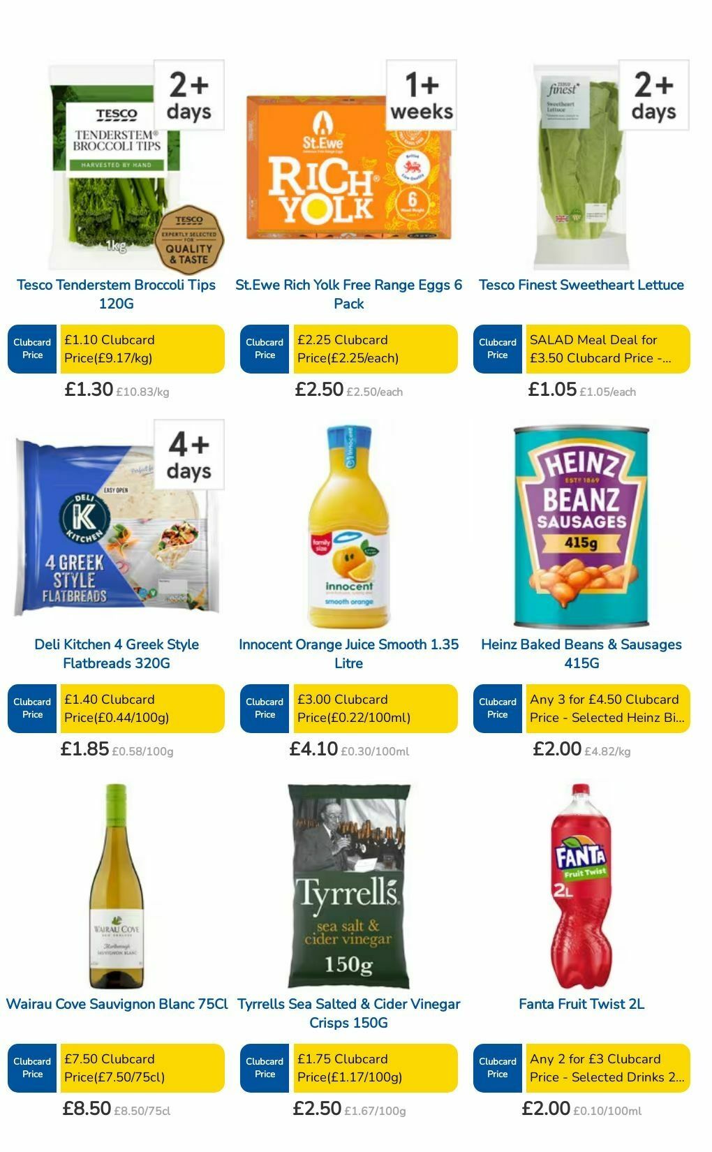 TESCO Offers from 25 July