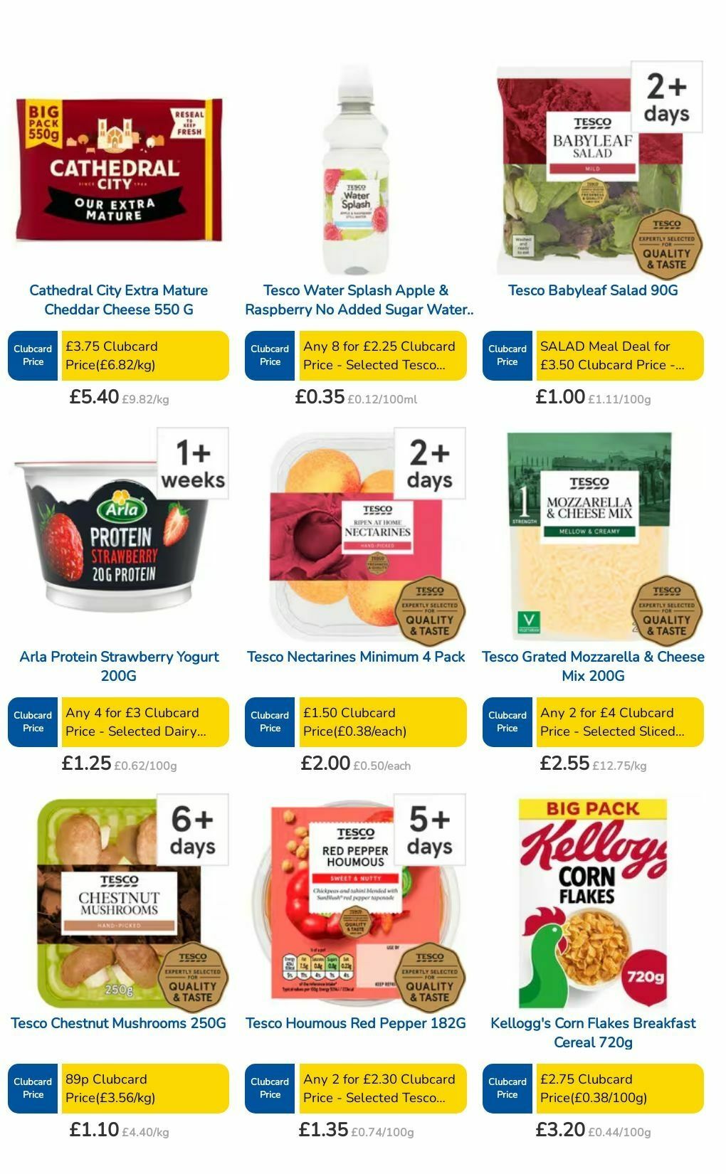 TESCO Offers from 25 July