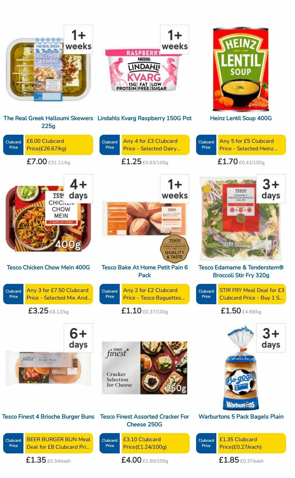 TESCO Offers from 25 July