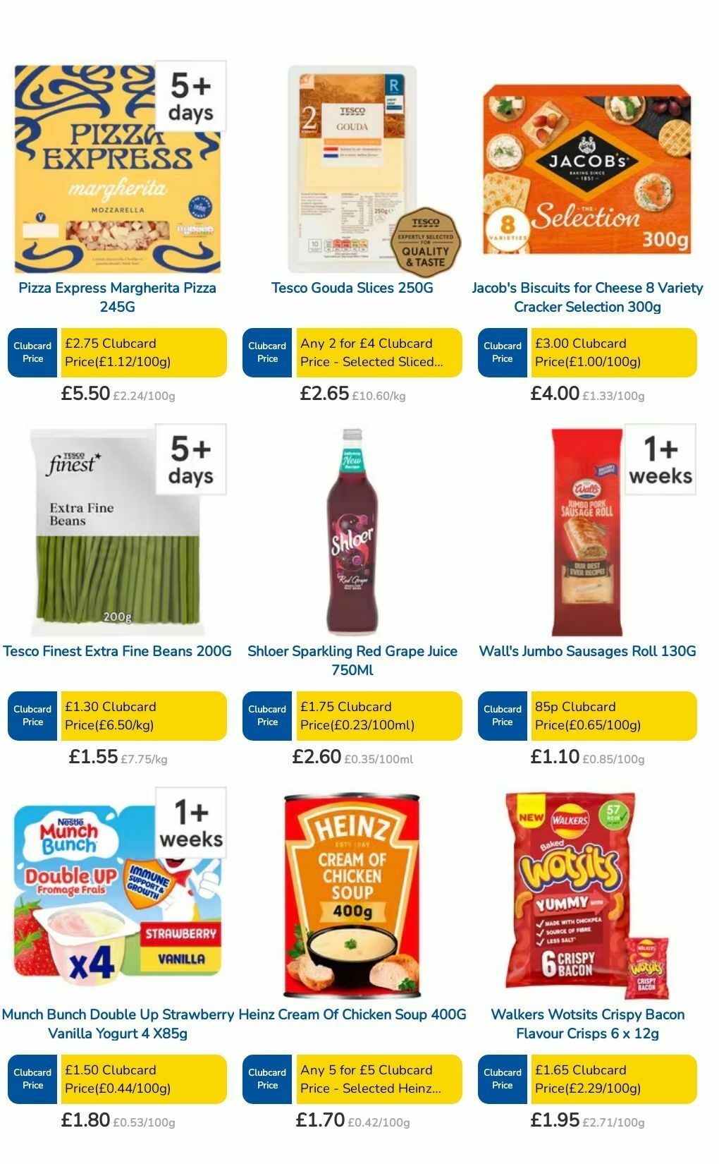 TESCO Offers from 25 July