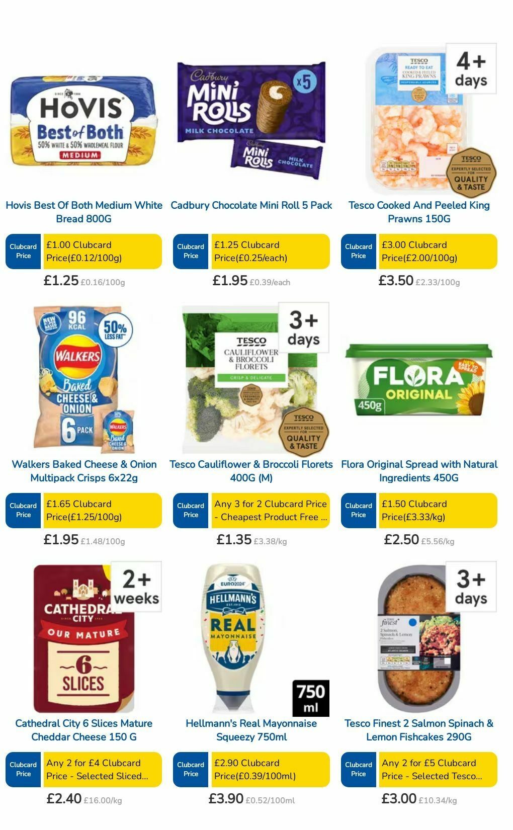 TESCO Offers from 25 July