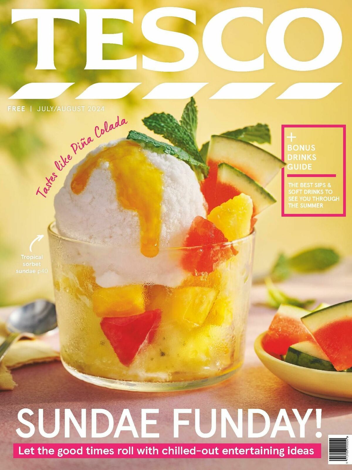 TESCO Magazine July/August Offers from 1 July