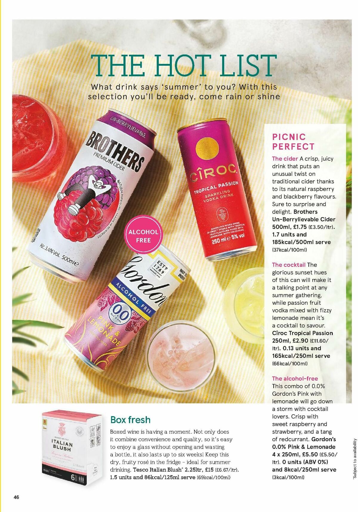 TESCO Magazine July/August Offers from 1 July