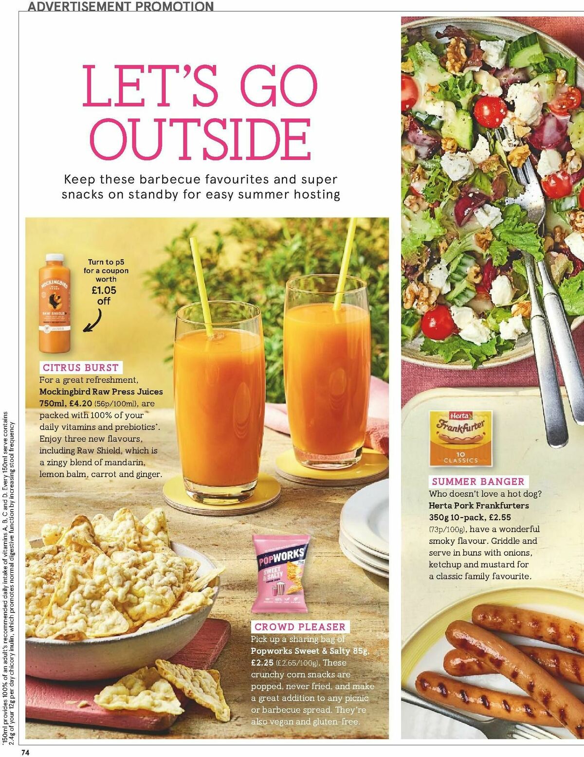 TESCO Magazine July/August Offers from 1 July