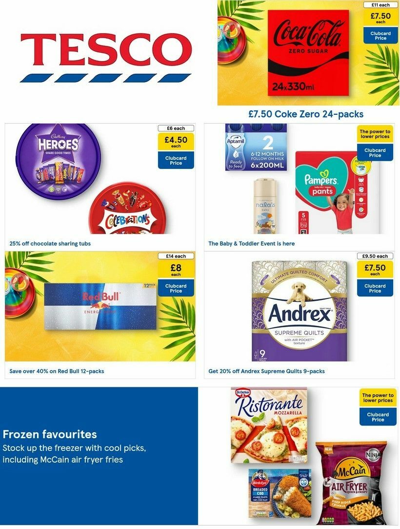 TESCO Offers from 8 August