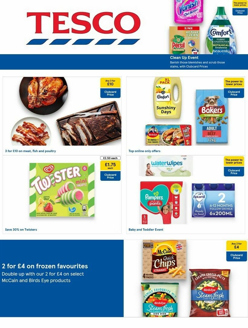 TESCO Offers from 15 August