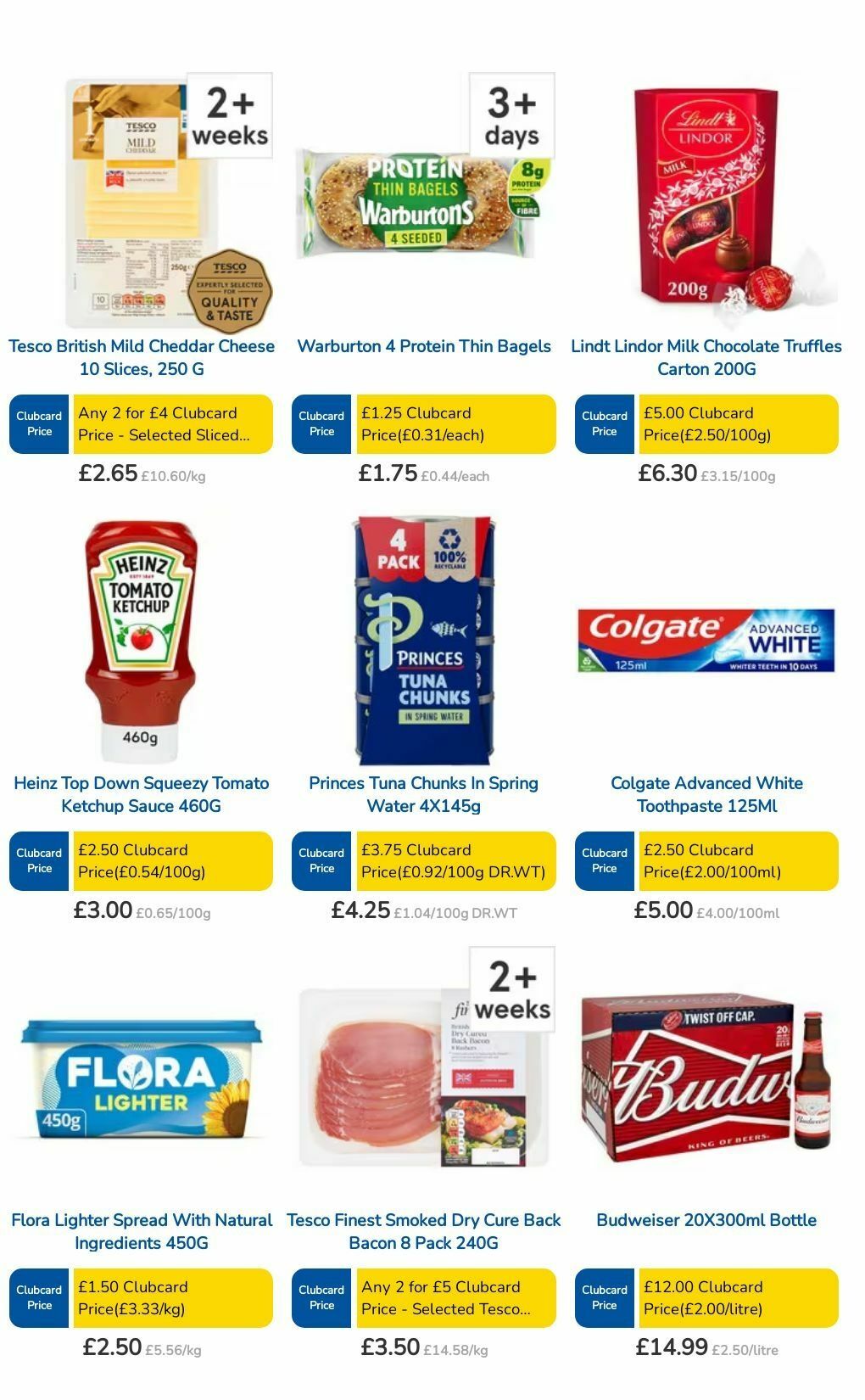 TESCO Offers from 15 August