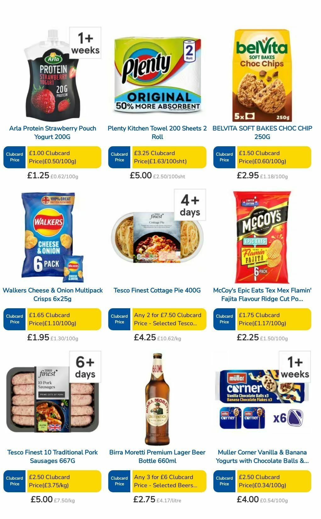 TESCO Offers from 22 August