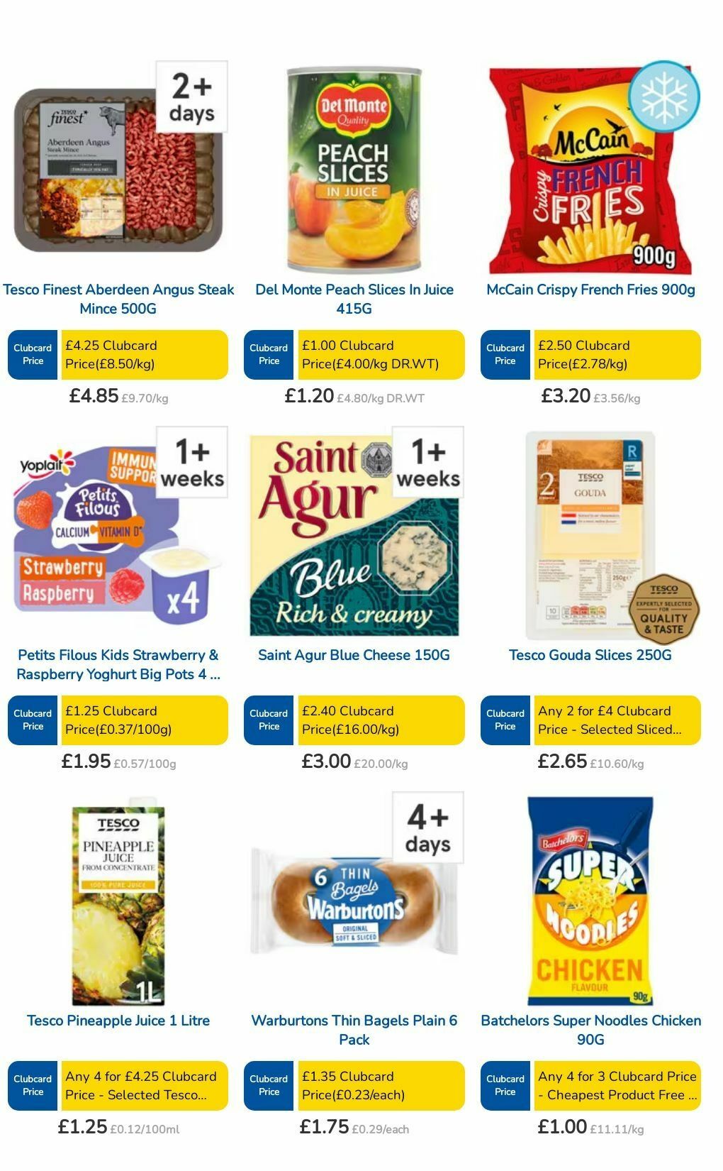 TESCO Offers from 22 August