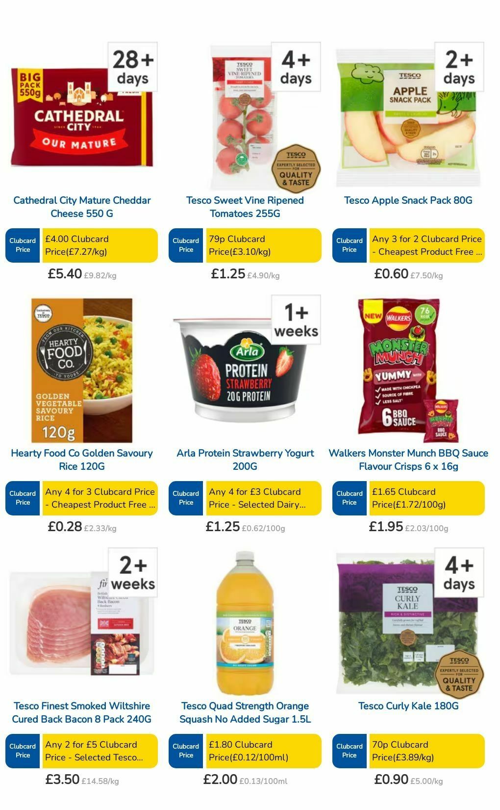 TESCO Offers from 22 August